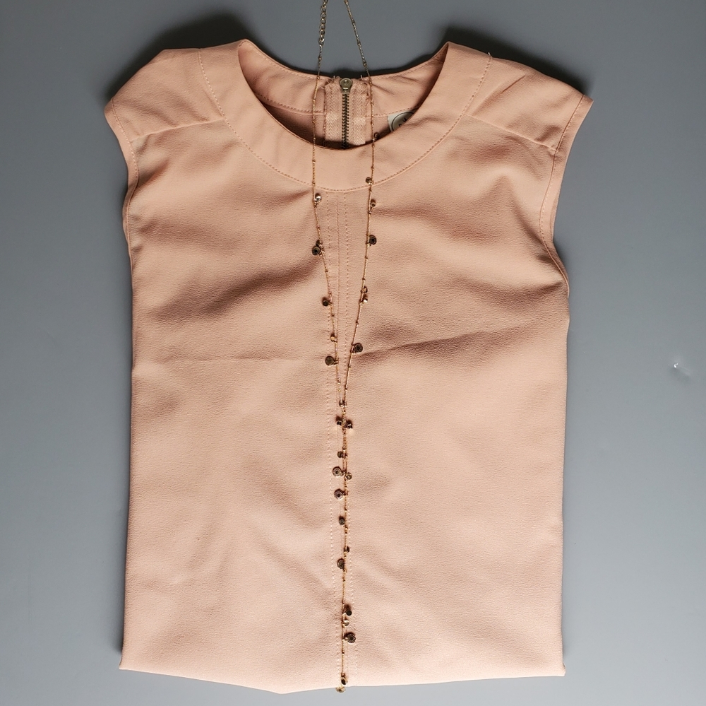 Paper Crane Blush Tank